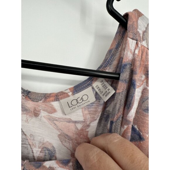 LOGO by Lori Goldstein Women's Tunic Flowy top size 2XL - Picture 3 of 4